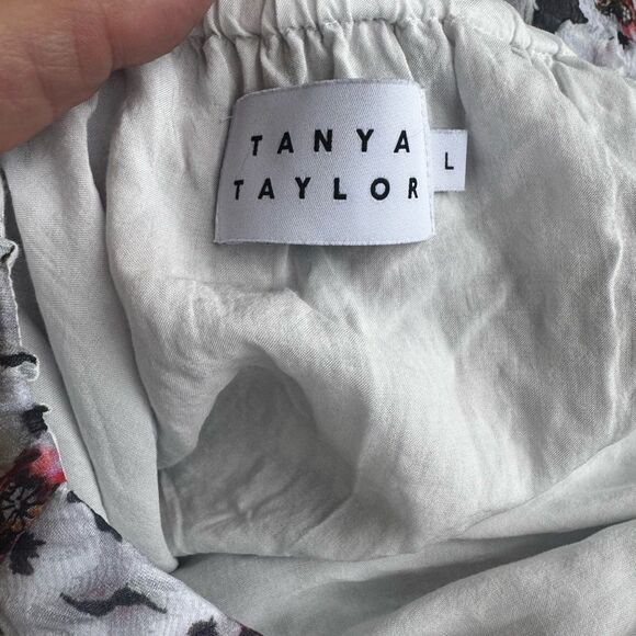 TANYA TAYLOR
Harper Floral Bell-Sleeve Top Size L - Picture 9 of 10